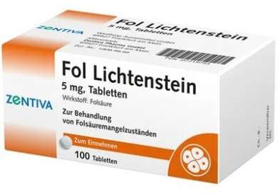Фол Лихтенштейн (фолиевая кислота) / Fol Lichtenstein (folic acid)