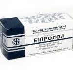 Бісопролол-Здоров'я табл.в / пл.об.10мг №30 (10х3) бліст.в уп./ ***
