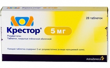 КРЕСТОР (розувастатин) / CRESTOR (rosuvastatin)