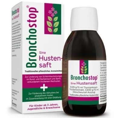 БРОНХОСТОП сироп от кашля (алтея корень) / BRONHOSTOP (althaeae radix)