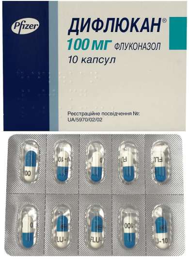 ДИФЛЮКАН (Флуконазол) / DIFLUCAN (Fluconazole)