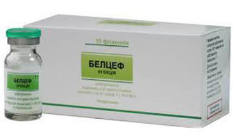 Белцеф (цефтриаксон) / Belcef (ceftriaxone)