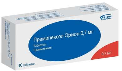 Прамипексол Орион / Pramipexol Orion