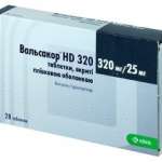 Вальсакор HD 320 табл.п/пл.об. 320мг / 25мг N28*