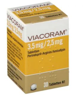 ВИАКОРАМ (Периндоприла аргинин и амлодипина бесилат) / VIACORAM (Amlodipine besylate and perindopril arginine)