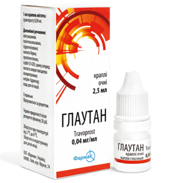 Глаутан (травопрост) / Glautan (travoprost)