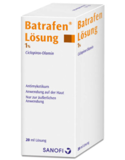 БАТРАФЕН раствор (циклопирокс) / BATRAFEN solution (ciclopirox)