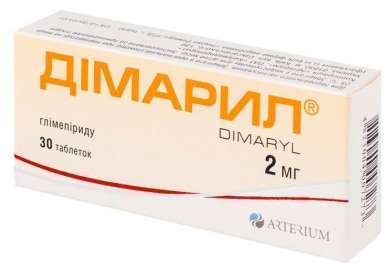 ДИМАРИЛ (глимепирид) / DIMARYL (glimepiride)