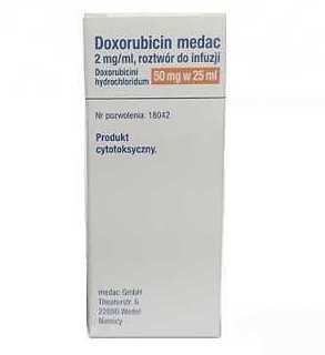 ДОКСОРУБИЦИН Медак (доксорубицин гидрохлорид) / DOXORUBICIN Medak (doxorubicin hydrochloride)