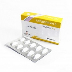 КАРДИПРИЛ (Рамиприл) / CARDIPRIL 5