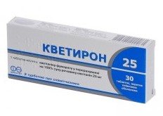 КВЕТИРОН (Кветиапин) / QUETIRON (Quetiapine)