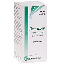 ЛАТАСОПТ (латанопрост) / LATASOPT (latanoprost)