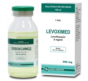 ЛЕВОКСИМЕД (левофлоксацин) / LEVOXIMED (levofloxacin)