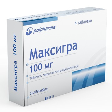 МАКСИГРА (силденафил) / MAXIGRA (sildenafil)