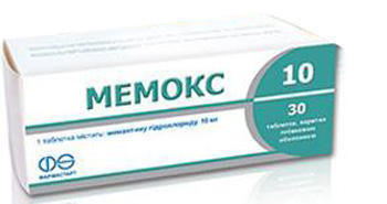 МЕМОКС-10 (мемантин) / MEMOX-10 (memantine)