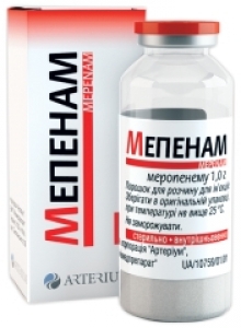 МЕПЕНАМ (меропенем) / MEPENAM (meropenem)