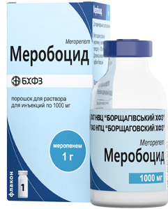 МЕРОБОЦИД (меропенем) / MEROBOCIDE (meropenem)