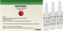 НЕОТРАНЕКС (транексамовая кислота) / NEOTRANEX (tranexamic acid)