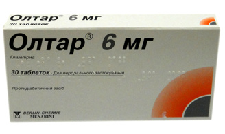 ОЛТАР (глимепирид) / OLTAR (glimepiride)