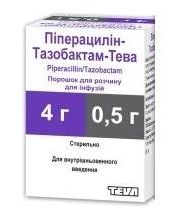 ПИПЕРАЦИЛЛИН-ТАЗОБАКТАМ-ТЕВА / PYPERACILLIN-TAZOBAKTAM-TEVA