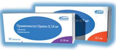 ПРАМИПЕКСОЛ ОРИОН / PRAMIPEXOL ORION