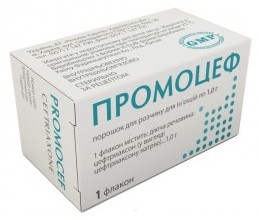 ПРОМОЦЕФ (цефтриаксон) / PROMOTSEF (ceftriaxone)