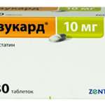 РОЗУКАРД 10 (розувастатин) / ROSUKARD 10 (rosuvastatin)