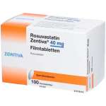РОЗУВАСТАТИН / ROSUVASTATIN табл.. п/плен. обол.. 40 мг  №100