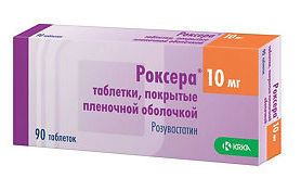 РОКСЕРА (Розувастатин) / ROXERA (Rosuvastatin)