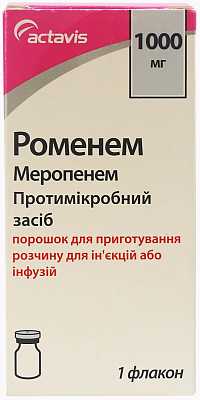 РОМЕНЕМ (меропенем) / Romanem (meropenem)