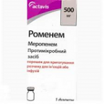 РОМЕНЕМ (меропенем) / Romanem (meropenem)