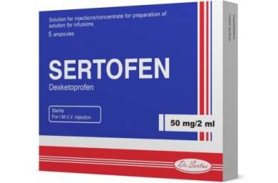 СЕРТОФЕН (декскетопрофен) / CERTOFEN (dexketoprofen)