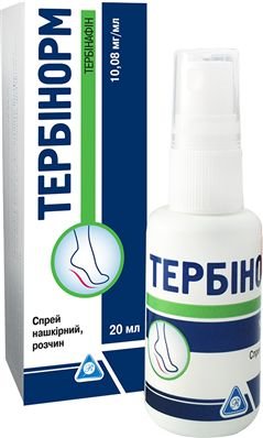 ТЕРБИНОРМ (тербинафин) / TERBINORM (terbinafine)