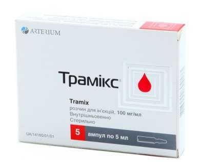 ТРАМИКС (транексамовая кислота) / TRAMIX (tranexamic acid)