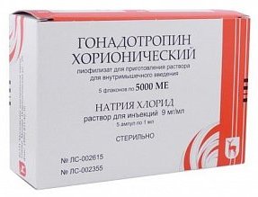 ГОНАДОТРОПИН ХОРИОНИЧЕСКИЙ для инъекций / GONADOTROPIN CHORIONIC for injections