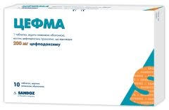 ЦЕФМА (цефподоксим) / CEFMA (cefpodoxime)