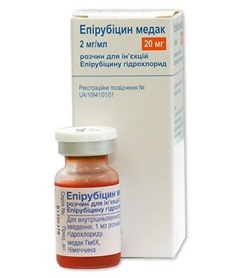 ЭПИРУБИЦИН Медак / EPIRUBICIN Medac