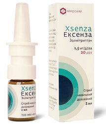 ЭКСЕНЗА (золмитриптан) / EXENSE (zolmitriptan)