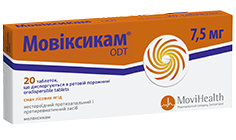 МОВИКСИКАМ ОДТ (мелоксикам) / MOVIKSIKAM ODT (meloxicam)
