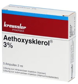 ЭТОКСИСКЛЕРОЛ (лауромакрогол 400) / AETHOXYSKLEROL (lauromacrogol 400)