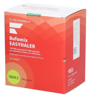 БУФОМИКС ИЗИХЕЙЛЕР (формотерол фумарат) / BUFOMIX Easyhaler (formoterol fumarate)