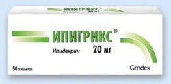 ИПИГРИКС (ипидакрин) / IPIGRIX (ipidacrin)