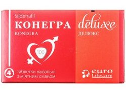 КОНЕГРА ДЕЛЮКС (силденафил) / CONEGRA DELUXE (sildenafil)