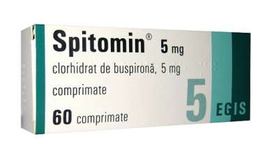 СПИТОМИН (буспирон) / SPITOMINE (buspirone)