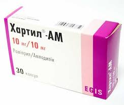 ХАРТИЛ AM (рамиприл, амлодипин) / HARTIL AM (ramipril, amlodipine)
