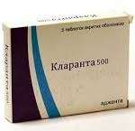 КЛАРАНТА 500 (кларитромицин) / KLARANTA 500 (clarithromycin)