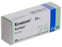 КЕТИЛЕПТ (кветиапин) / KETILEPT (quetiapine)