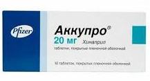 АККУПРО (хинаприл) / ACCUPRO (quinapril)