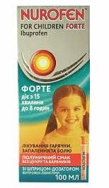 НУРОФЕН Форте суспензия для детей (ибупрофен) / NUROFEN FORTE (ibuprofen)