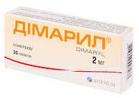 ДИМАРИЛ (глимепирид) / DIMARYL (glimepiride)